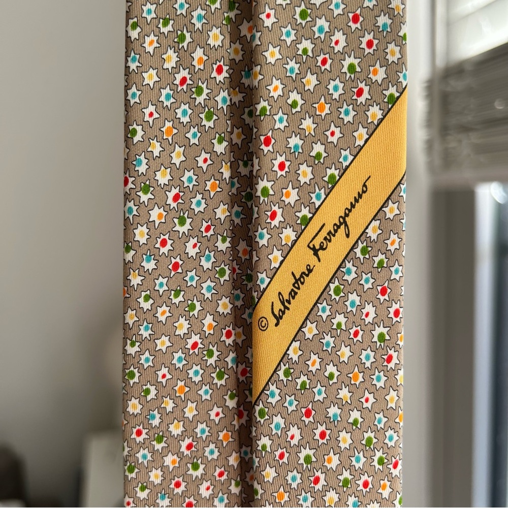 Silk Salvatore Ferragamo Tie